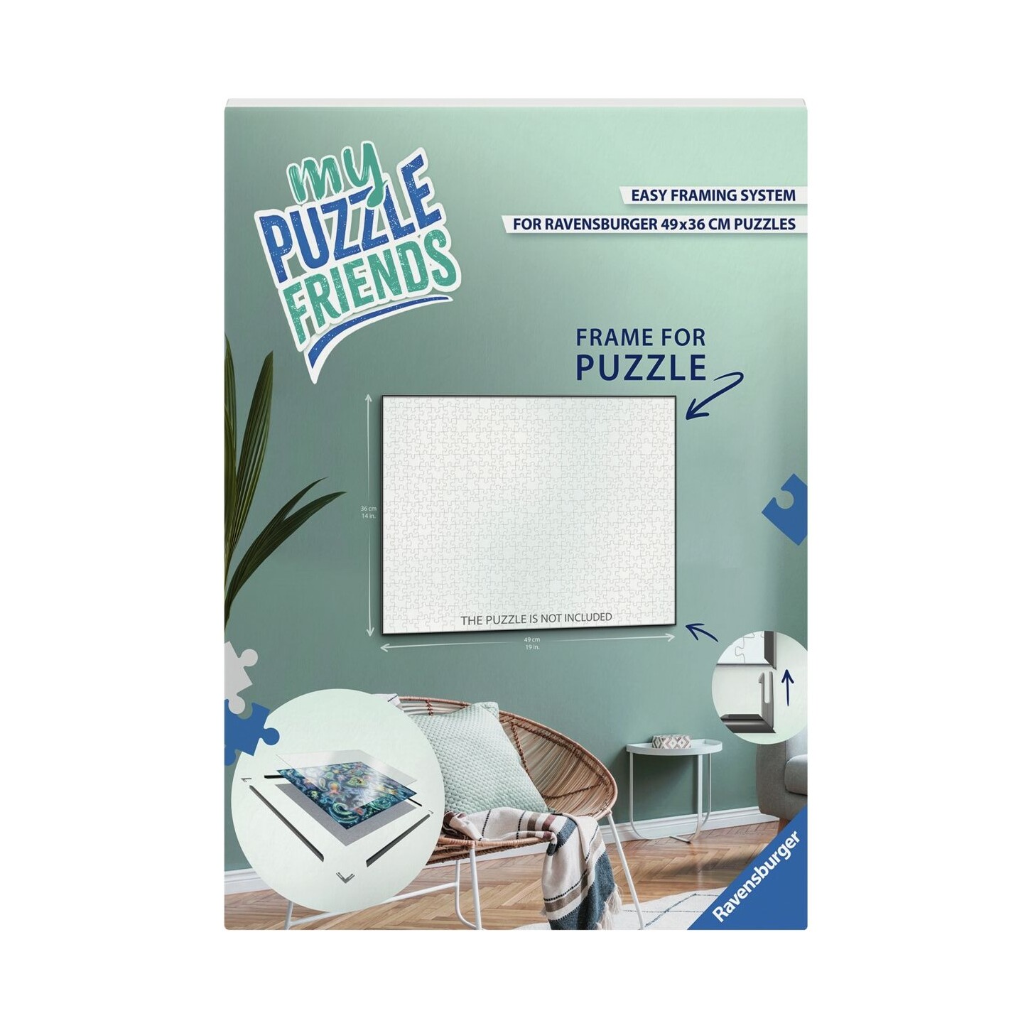 Pussel Ram 500 bitar 49x36 cm Ravensburger Puzzle