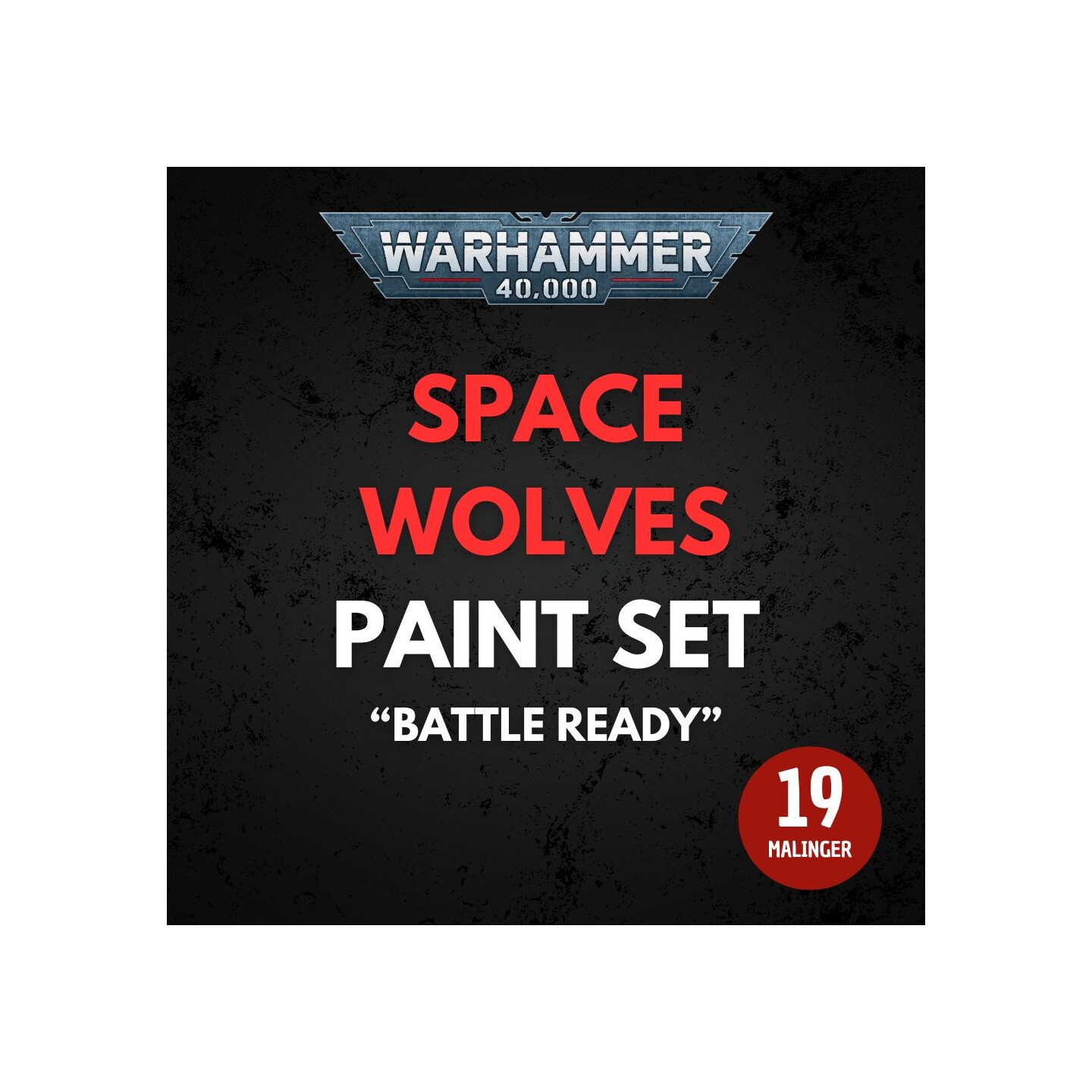 Space Wolves Paint Set Warhammer 40K - Battle Ready
