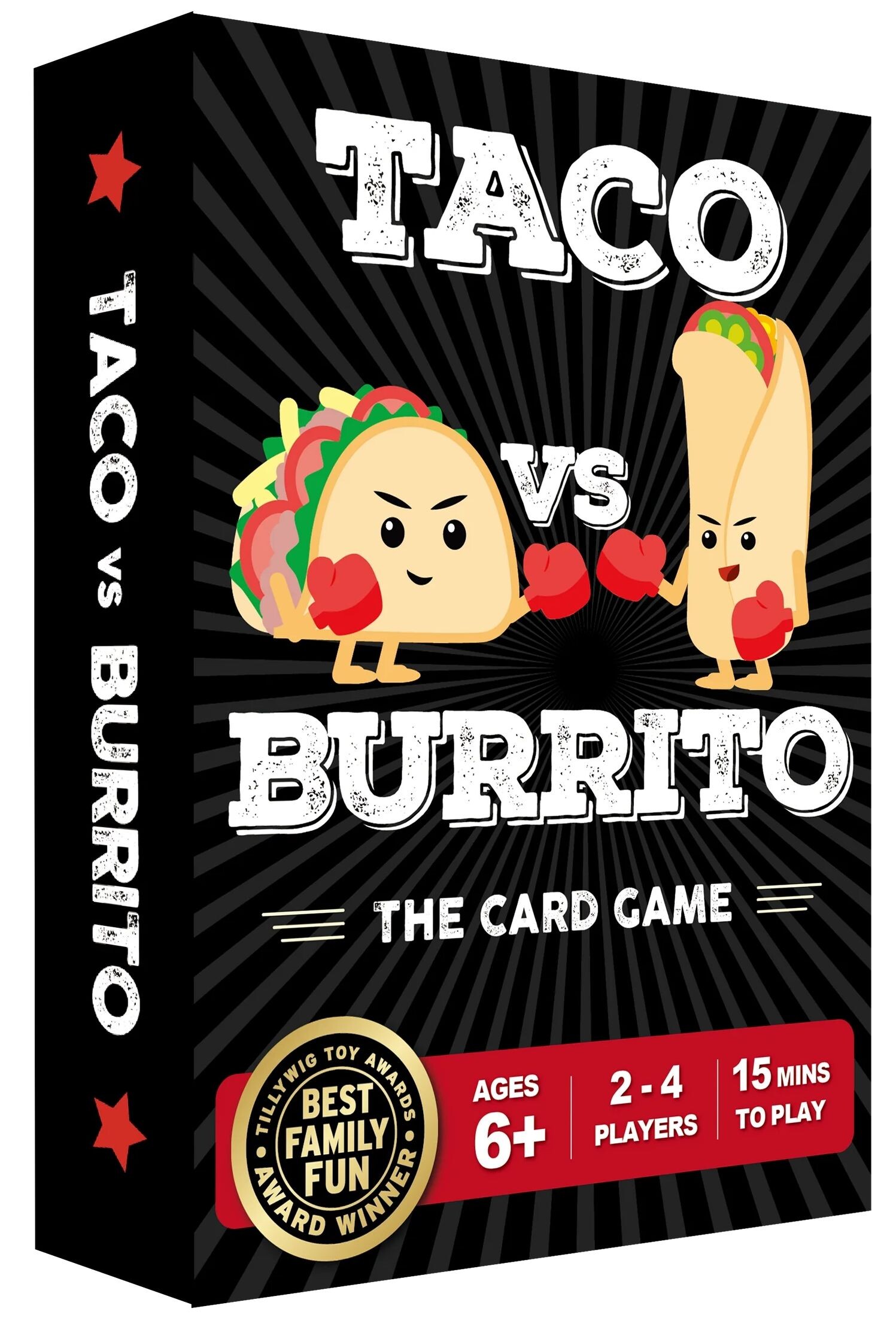 Taco VS Burrito Kortspel