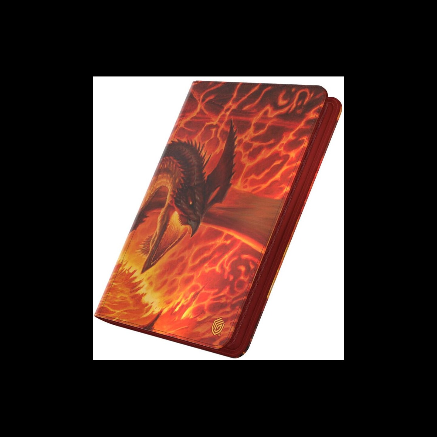 Magic Tarkir Dragonstorm Zipfolio Magmat Ultimate Guard - Magmatic Hellkite
