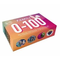 0-100 Mini Familj Frågespel Svensk utgåva