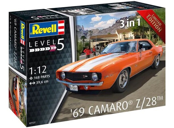 69 Camaro Z/28 Limited Edition Revell 1:12 Byggsats 