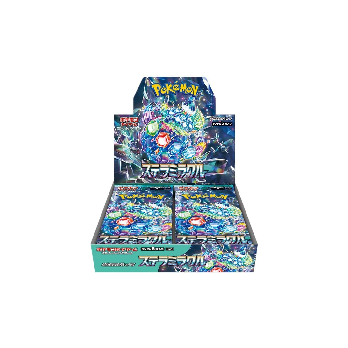Pokemon Stellar Miracle Booster Box JAPANSK - Scarlet & Violet - sv7
