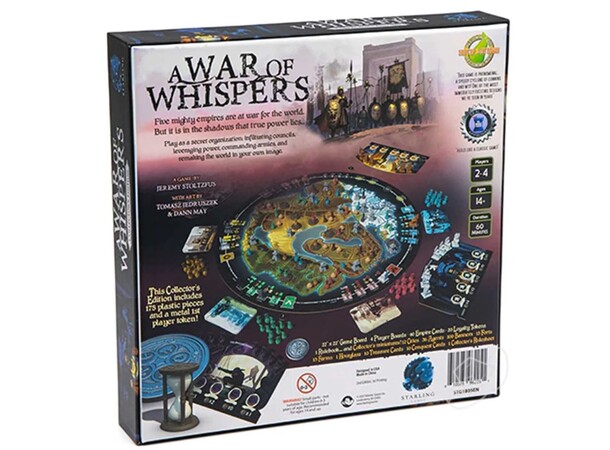 A War of Whispers CE Brädspel Collectors Edition 