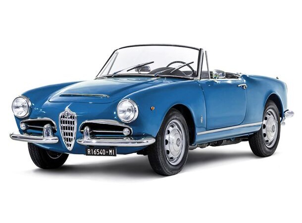 Alfa Romeo Giulia 1600 Spider Italeri 1:24 Byggsats 