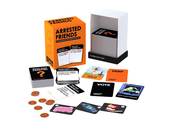 Arrested Friends Partyspel 