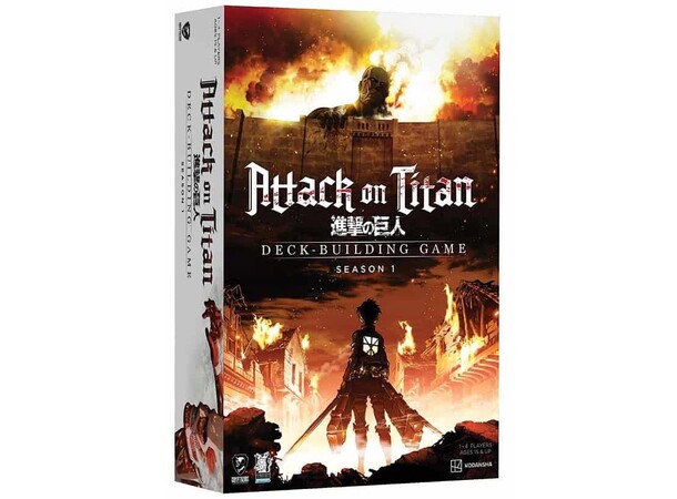 Attack on Titan Deck Building Game S1 Season One Kortspill 
