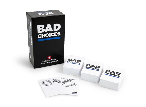 Bad Choices Partyspill Norsk utgave 