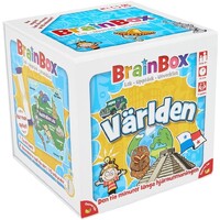 Brainbox Världen Brädspel Svensk utgåva
