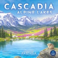 Cascadia Alpine Lakes Brädspel Svensk utgåva