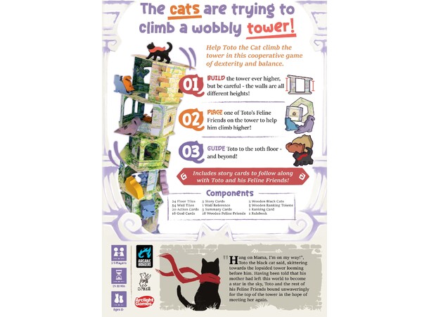 Cat and the Tower Brädspel 