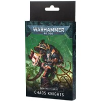 Chaos Knights Datasheet Cards Warhammer 40K