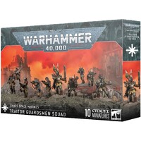 Chaos Space Marines Traitor Guardsmen Squad - Warhammer 40K
