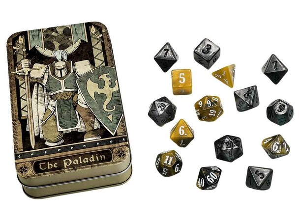 Character Class Dice Set - Paladin Beadle & Grimm - RPG Dice (15 st) 