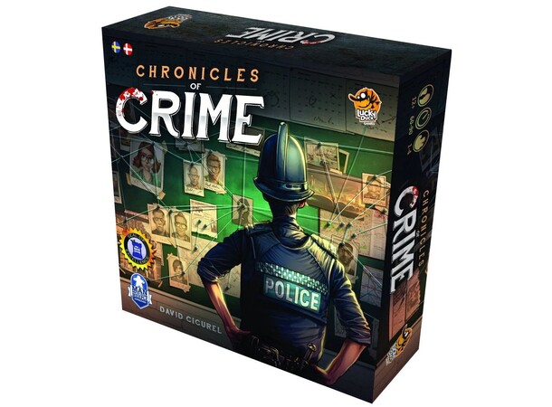 Chronicles Of Crime Brädspel Svensk utgåva 