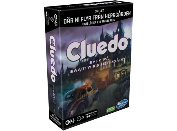 Cluedo Flykt Brädspel Svek på Swartwiks herregård 