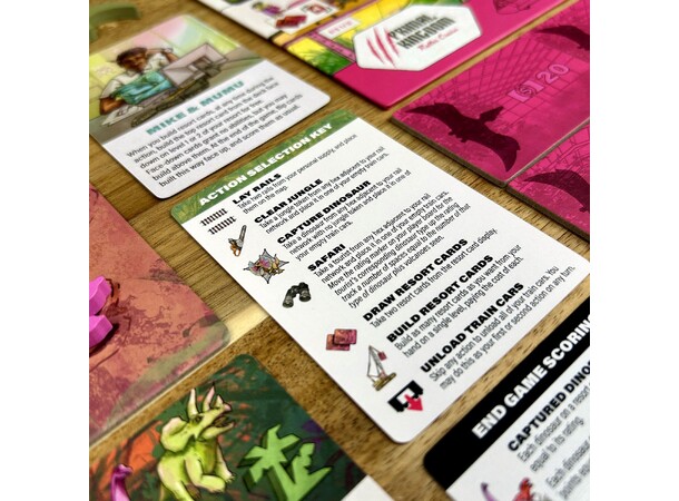 Cretaceous Rails Brädspel 