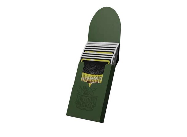 Cube Shell - Forest Green - 8 st Dragon Shield 