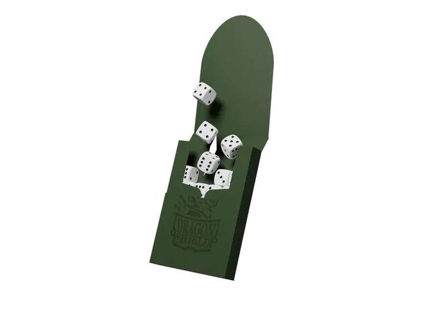 Cube Shell - Forest Green - 8 st Dragon Shield 