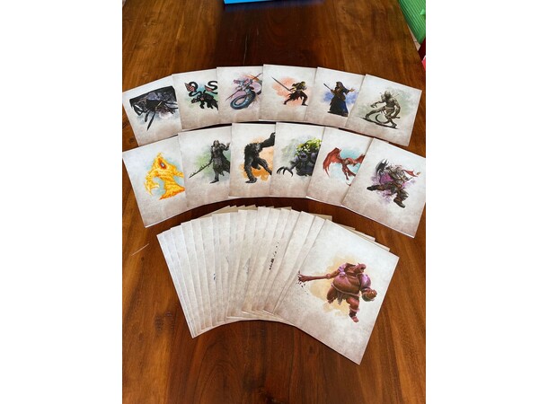 D&D Encounter Cards CR 0-6 Pack 1 Dungeons & Dragons - Beadle & Grimm 