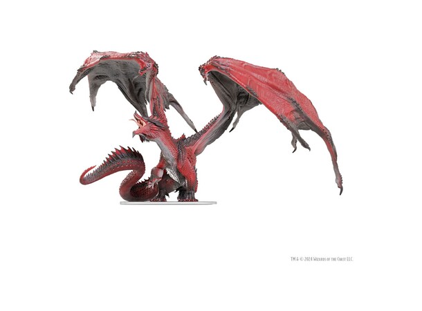 D&D Figur Icons Adult Red Dragon Tyrant 