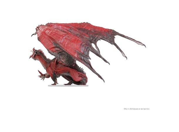 D&D Figur Icons Adult Red Dragon Tyrant 