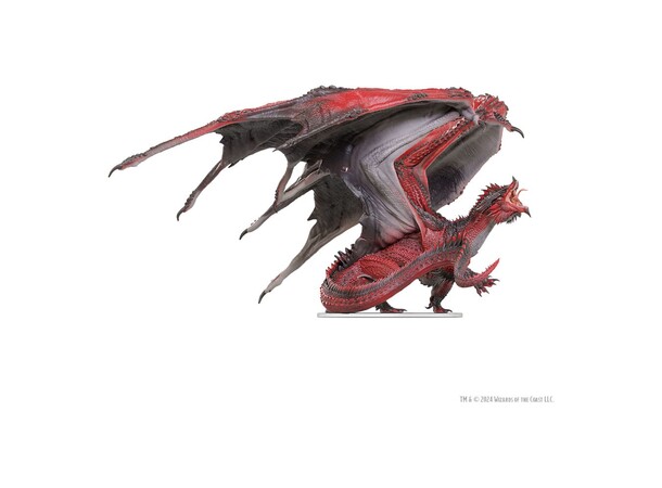 D&D Figur Icons Adult Red Dragon Tyrant 