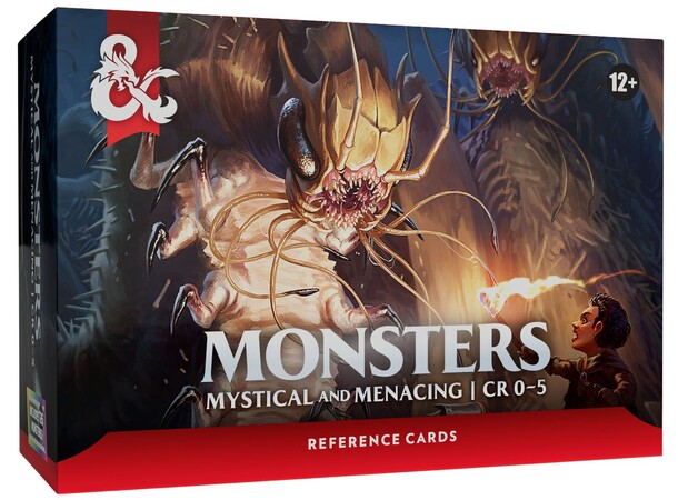 D&D Monsters Mystical & Menacing Dungeons & Dragons Reference Cards 