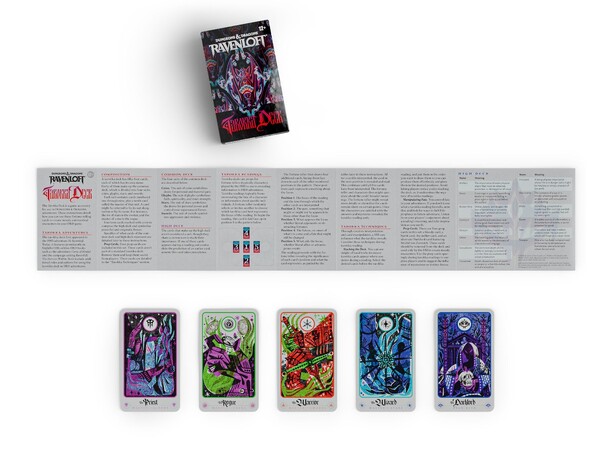 D&D Ravenloft Tarokka Deck 2026 Updated Deck 