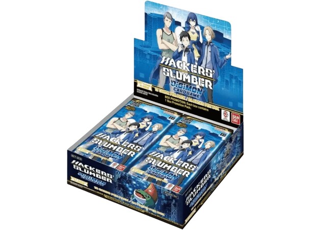 Digimon TCG Hackers Slumber Display Digimon Card Game - BT-23 