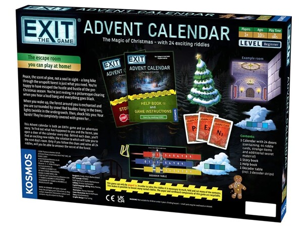 EXIT Julkalender Magic of Christmas Advent Calendar 
