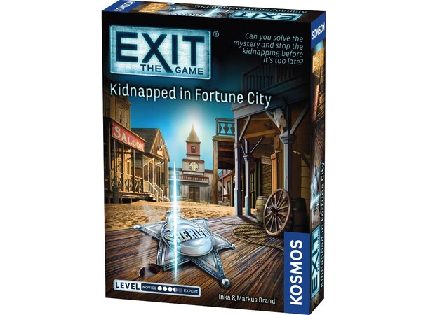EXIT Kidnapped in Fortune City Brädspel 