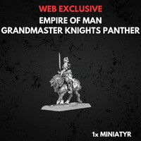 Empire of Man Grandmaster Knight Panther Warhammer The Old World