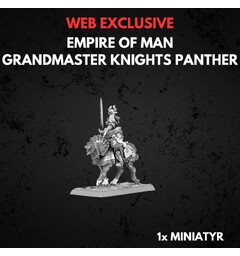 Empire of Man Grandmaster Knight Panther Warhammer The Old World