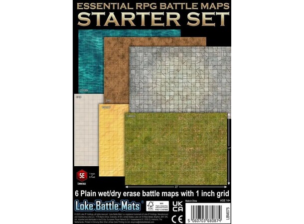 Essential RPG Battle Maps Starter Set 