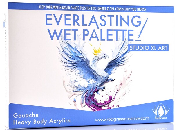 Everlastin Wet Palette Studio XL ART Redgrass 