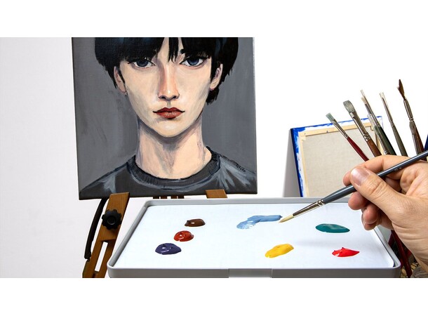 Everlastin Wet Palette Studio XL ART Redgrass 