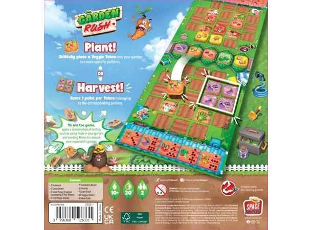 Garden Rush Brädspel 
