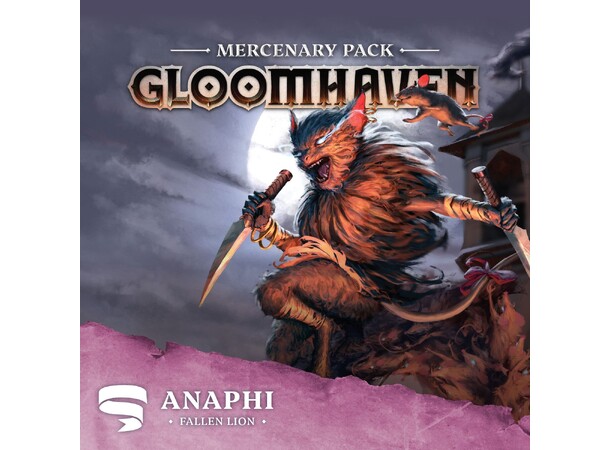 Gloomhaven Anaphi Fallen Lion Exp Mercenary Pack 