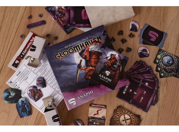 Gloomhaven Anaphi Fallen Lion Exp Mercenary Pack 