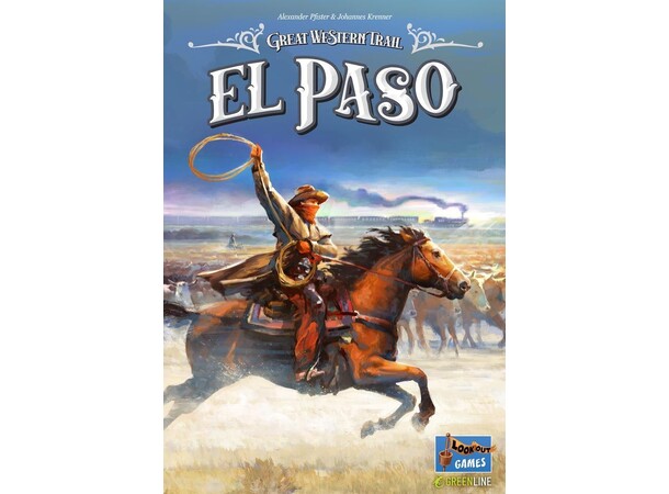 Great Western Trail El Paso Brädspel 
