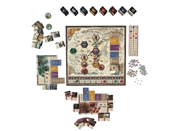 Gunsen The Battle for Toshi Ranbo Brädspel 