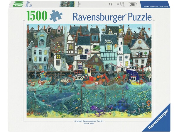 Harbour of Wonders 1500 bitar Pussel Ravensburger Puzzle 