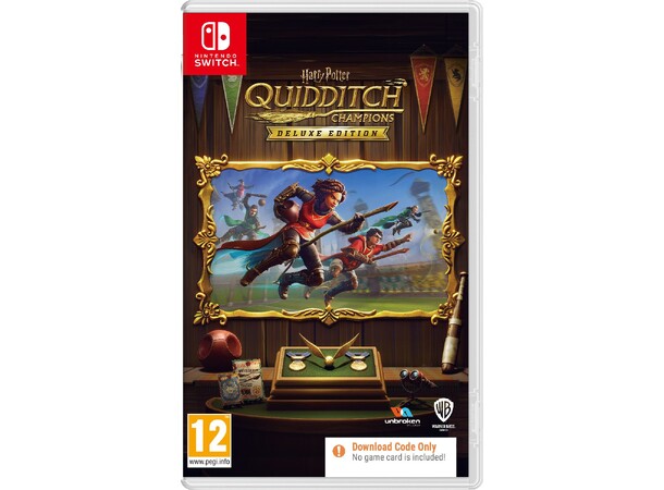 Harry Potter Quidditch Champions Switch Deluxe Edition - Code-in-Box 