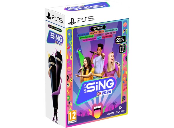 Lets Sing 2026 2 Mic Edition PS5 