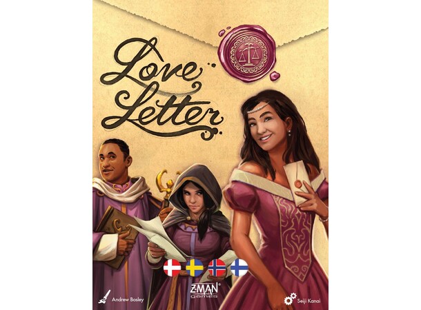 Love Letter Brädspel Svensk utgåva 