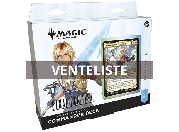 Magic Final Fantasy Commander Deck #3 CE VENTELIST - Counter Blitz 