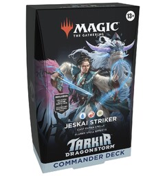Magic Tarkir Dragonstorm Commander #2 Commander Deck - Jeskai Striker
