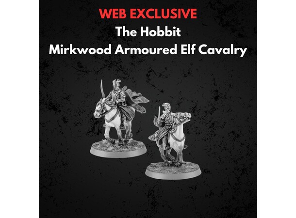 Mirkwood Armoured Elf Cavalry Middle-earth Strategy Battle Game 