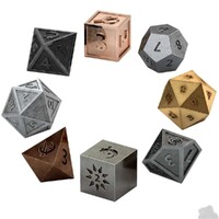 Mistborn RPG Deluxe Metal Dice Set 